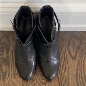Rag & Bone Black Harrow Ankle Boot